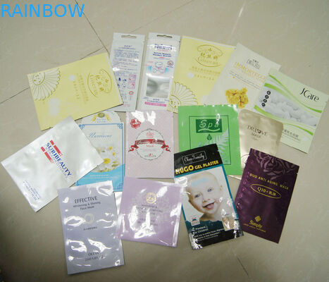 100mic les sacs cosmétiques faits sur commande, Trois-Side ont scellé la poche de papier d'aluminium