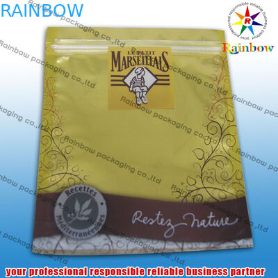 Le sac cosmétique d'emballage de papier d'aluminium, durable tiennent la poche