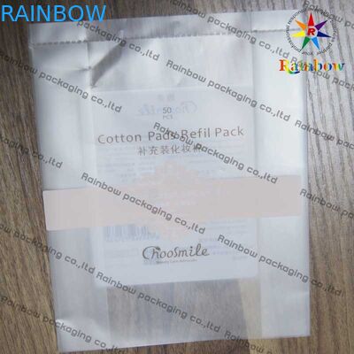 Le sac cosmétique d'emballage de papier d'aluminium, durable tiennent la poche