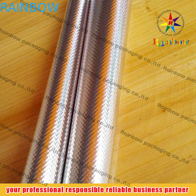 La nourriture de joint hermétique de papier d'aluminium met en sac de relief/texturisé pour le magasin