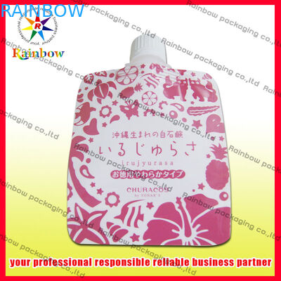 Tenez la soudure à chaud d'emballage de poche de bec d'aluminium pour le jus, ANIMAL FAMILIER/AL/PE