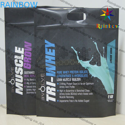 En aluminium tenez le sac d'emballage de poche d'aluminium avec le zip-lock pour le jouet