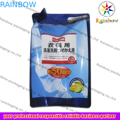 OPP tiennent le sac d'emballage de poche de papier d'aluminium pour le détergent
