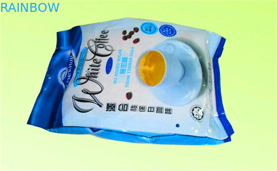 L'aluminium latéral de gousset tiennent des poches 100 microns pour l'emballage de café blanc