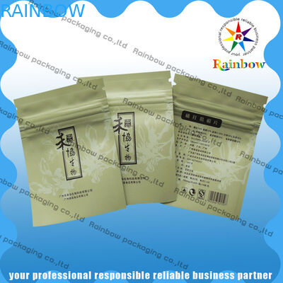 Le café fait sur commande se tiennent met en sac le poids léger coloré d'impression avec le zip-lock