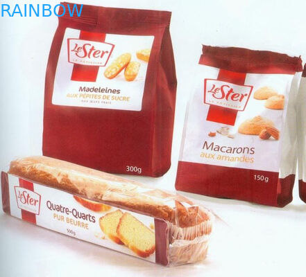 Joint multiple adapté aux besoins du client réutilisé de poignée de sacs en papier pour l'emballage de pain