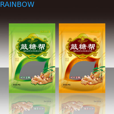 Emballage de poche d'aluminium de 150 grammes, sac environnemental d'emballage alimentaire de casse-croûte