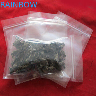 Emballage transparent stratifié de poche d'aluminium, sac d'emballage d'aluminium de tirette