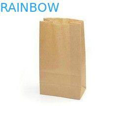Le logo de Brown a imprimé les sacs en papier adaptés aux besoins du client, emportent tiennent le sac