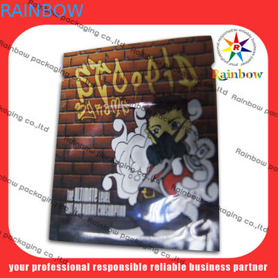 ANIMAL FAMILIER/AL/PE de sac de papier aluminium de 100 microns pour le paquet de fines herbes d'encens