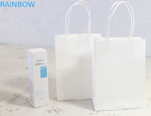 Sacs en papier de impression uniques de Papier d'emballage avec la couleur simple 0,18 millimètres d'épaisseur