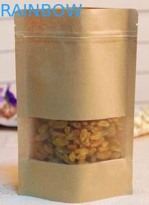 Les sacs en papier adaptés aux besoins du client réutilisés, tiennent le sac d'emballage de papier d'emballage