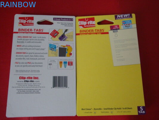 Euro trou de coup de boursouflure d'emballage coloré de carte pour l'emballage de ciseaux