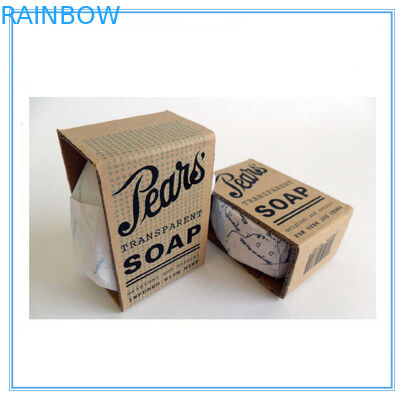 Façonnez l'emballage pliable de boîte de papier pour le savon/bijoux avec le couvercle