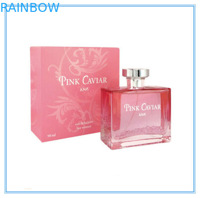 Logo adapté aux besoins du client par emballage attrayant de boîte de papier pour le paquet de parfum