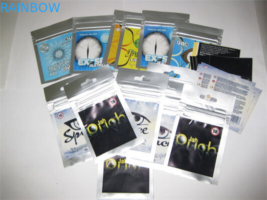 L'encens de fines herbes zip-lock supérieur adapté aux besoins du client met en sac la tirette pour le pot-pourri d'épice