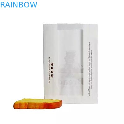 Poignée adaptée aux besoins du client qui respecte l'environnement de sacs en papier pour l'emballage de pain