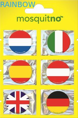 Le conditionnement en plastique de mode de Hanghole met en sac, badine le sac répulsif d'emballage d'autocollant de moustique