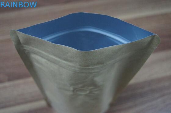 Argentés simples brillants tiennent le zip-lock d'emballage de poche d'aluminium pour l'emballage alimentaire