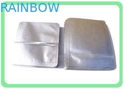 Poche électronique d'aluminium de produits empaquetant le joint latéral de l'argent trois de coin rond