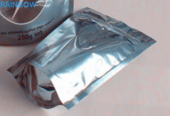 Coffe/thé étanche à l'humidité tiennent la fenêtre ovale d'or en plastique de sac de poche