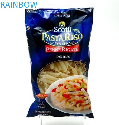 Grande impression faite sur commande stratifiée de finition brillante imprimée par fenêtre de sachets en plastique