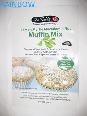 Fenêtre transparente stratifiée par emballage brillant de sac de casse-croûte d'impression