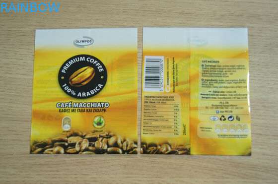 Rétrécissement de la chaleur d'animal familier de crème de café gainant pour l'empaquetage de tasses de café