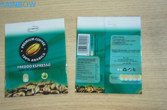 Rétrécissement de la chaleur d'animal familier de crème de café gainant pour l'empaquetage de tasses de café