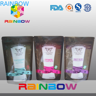 Tenez les sacs de casse-croûte de tirette/emballage alimentaire en plastique pour l'égal d'édulcorant