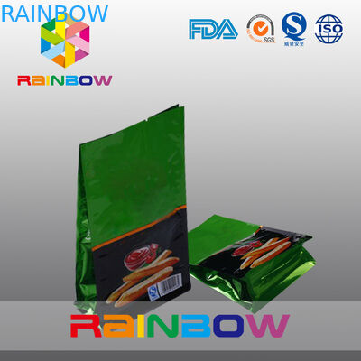 Sacs rescellables de casse-croûte de fond plat avec le chiffre de bande dessinée pour des enfants