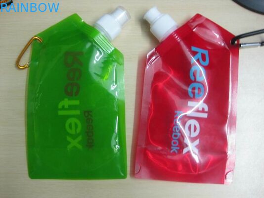 Emballage de poche de bec de catégorie comestible de sécurité avec la jante de Matel pour l'eau