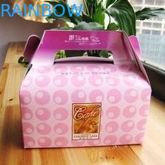 La forme libre de coutume a adapté des sacs en papier aux besoins du client avec la poignée pour l'emballage de cadeau/sucrerie