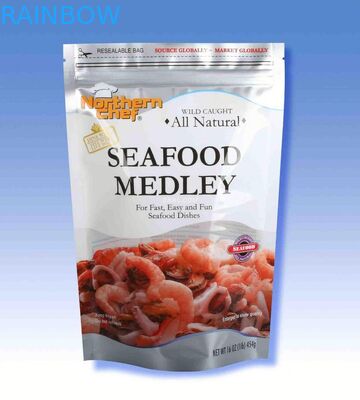 Poche de armature sèche thermoscellable de papier d'aluminium de catégorie comestible de sac de poche pour des suppléments