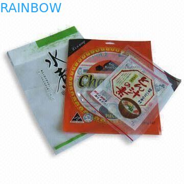 Nettoyez à l'aspirateur la poche de nourriture/la poche de cuisson à la vapeur à hautes températures de cornue de nourriture de PE sac en plastique de nourriture