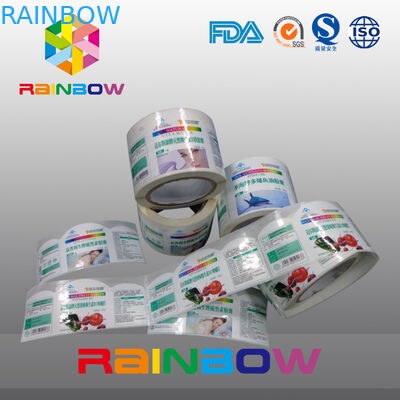 Label en plastique de rétrécissement des labels de douille de rétrécissement imprimé par soudure à chaud/PVC soufflant pour la bouteille