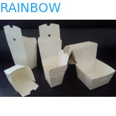 Une boîte de papier d'utilisation de temps pour l'emballage de nouille, boîte de papier pour la nourriture chinoise