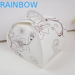 Sac blanc de papier d'emballage pour l'emballage de sucrerie avec la fenêtre ronde avant