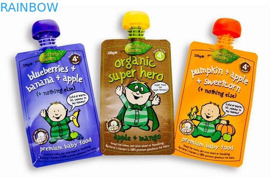 Transprent dégrossissent poche de gousset pour l'eau/boisson, Doypack avec la tirette