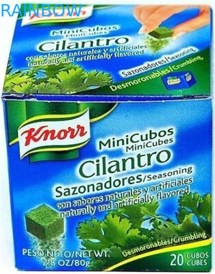 Emballage de boîte de papier de Personized pour le goût, paquets de boîte de papier à assaisonnement