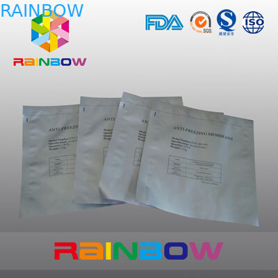 Le sachet en plastique de papier d'aluminium de LDPE/matte argentés a imprimé l'empaquetage de sachets en matière plastique