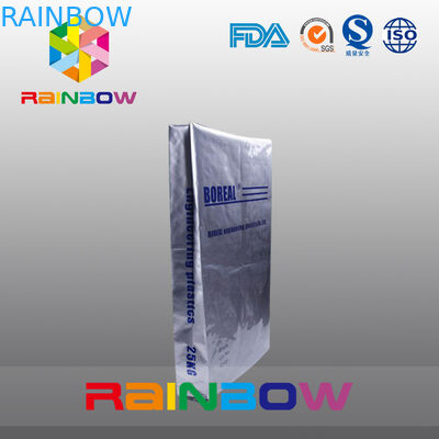 25kgs basent la poche de papier d'aluminium de gousset pour l'emballage de poudre de protéine