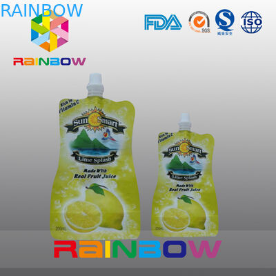 L'emballage de poche de bec de bébé d'Eco pour liquide/tiennent la poche liquide de jus