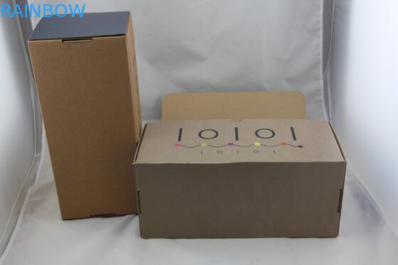 Boîte de papier pliante pour des chaussures empaquetant avec le logo imprimé par coutume