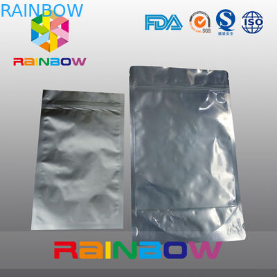 Empaquetage rayé antiparasite adapté aux besoins du client de composantes électroniques de shinng de sac d'aluminium