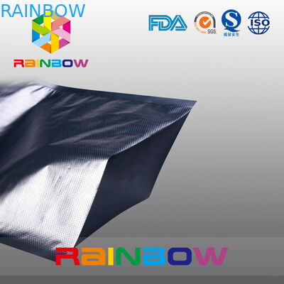 Le sac de papier d'aluminium/l'emballage de relief de texture de vide nourriture d'aluminium met en sac