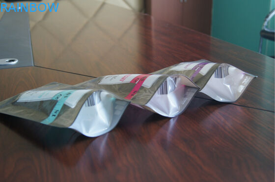 Aliment pour animaux familiers en plastique fait sur commande Doypack pour l'emballage alimentaire avec le zip-lock