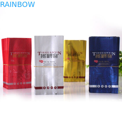 L'emballage chinois de thé d'aluminium de gousset de côté d'impression de gravure met en sac 10g 12g