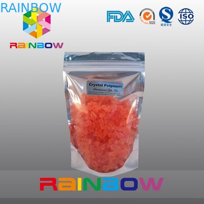 L'emballage de poche de papier d'aluminium de Doypack avec le casse-croûte/sucre de tirette met en sac