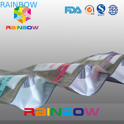 Le gousset inférieur zip-lock en plastique met en sac pour l'emballage de sucre/sucrerie/épice